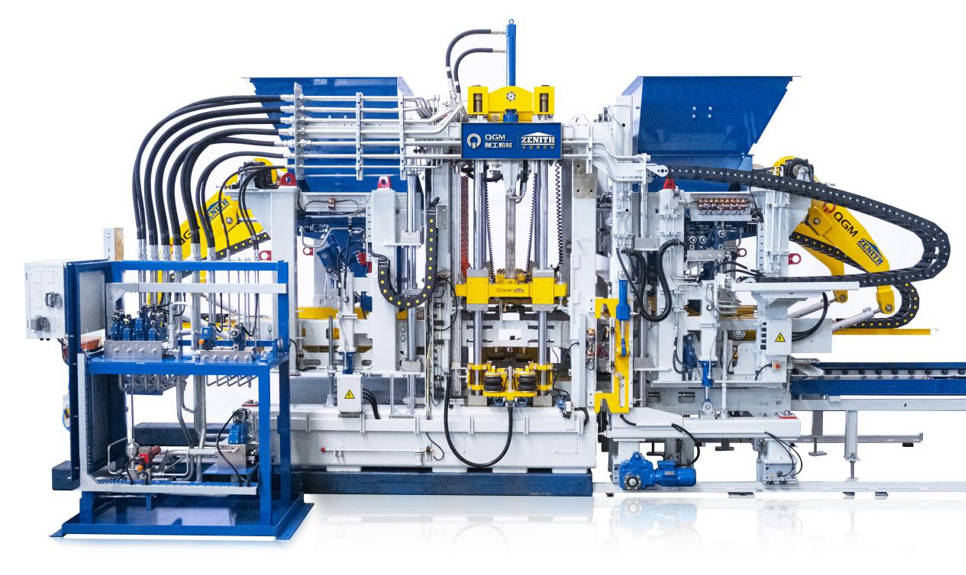 אַוואַנסירטע ציגל מאַשין פֿאַר הויך-פאָרשטעלונג באַטאָנען בלאַקס